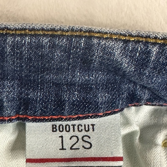 Y2K Tommy Hilfiger Women’s Boot Cut Jeans Size 12S - Picture 5 of 8